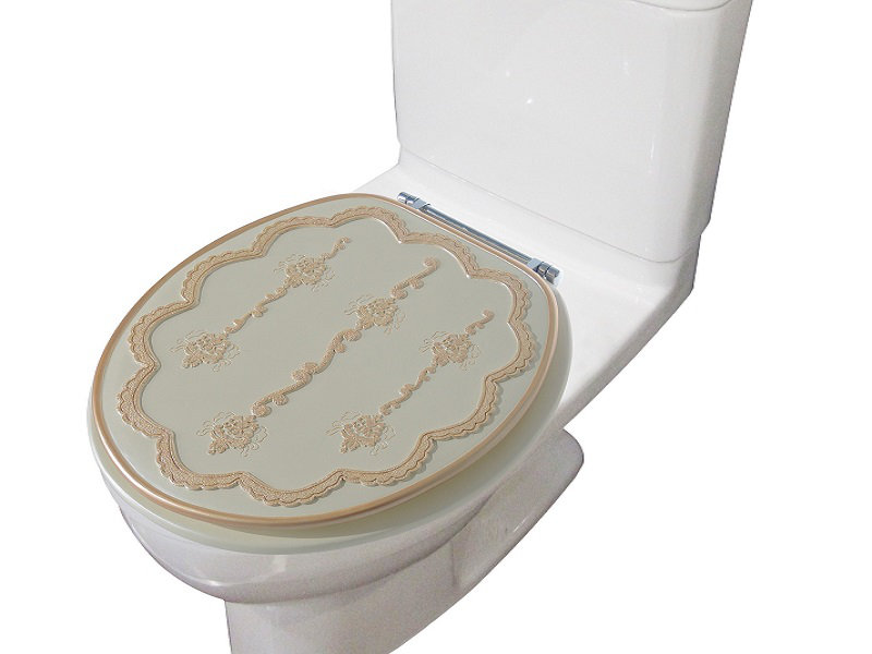 Daniels Bath Embassy Decorative Round Toilet Seat & Reviews Wayfair